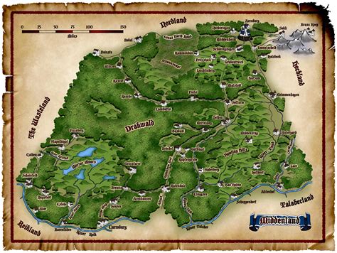 middenland map|Middenheim .